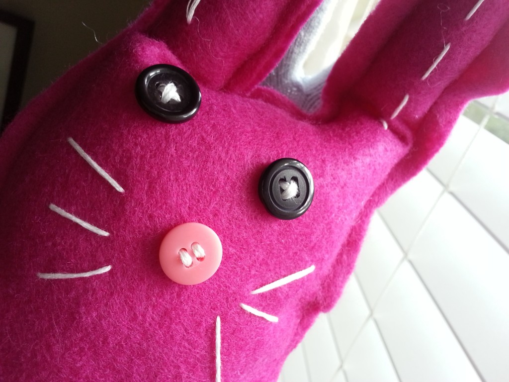 Plush hand puppet bunny rabbit Plush hand puppet bunny rabbit