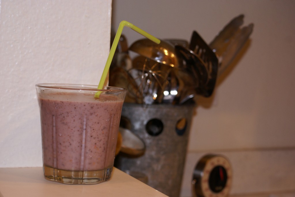 Raspberry Dark Chocolate Milkshake Raspberry Dark Chocolate Milkshake.